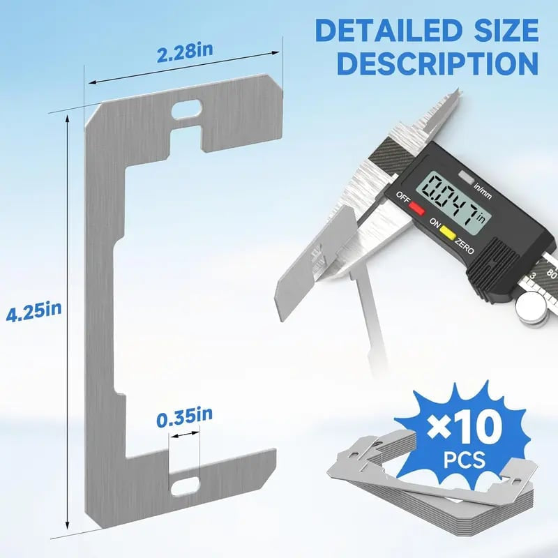 🔧 Premium Galvanized Metal Outlet Spacers – Secure & Level Your Electrical Outlets Easily! ⚡️🛠️