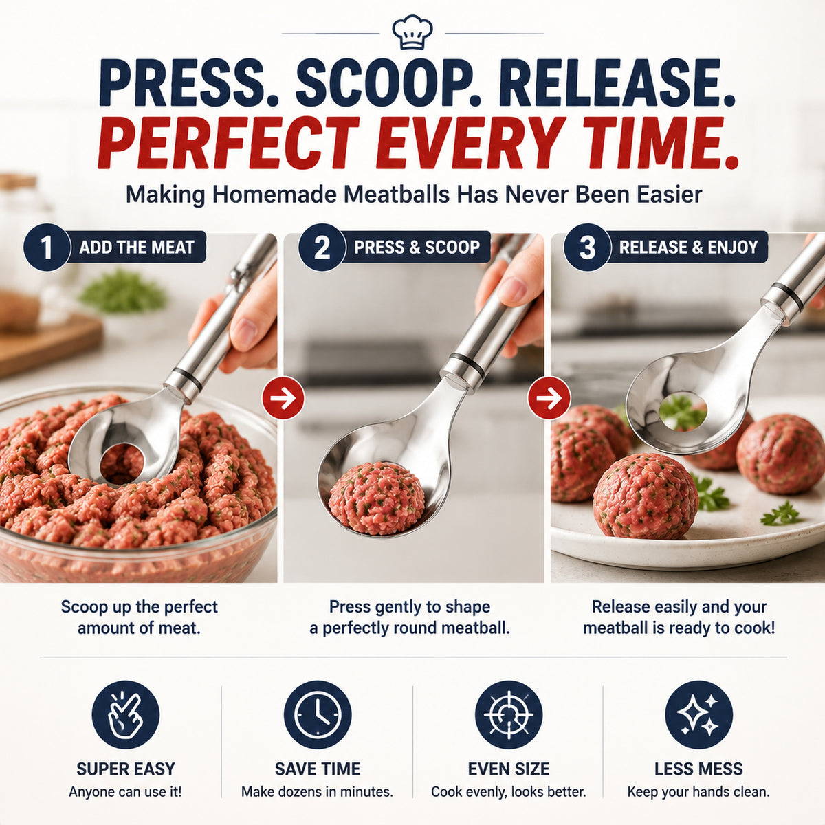 🔥50% OFF! Creative Meatball Tool🧆✨