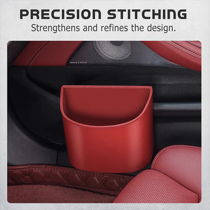 🚗 45% OFF! Leather Car Door Cup Holder – Wide‑mouth opening, easy reach for drinks & phone. Clip‑on secure fit. PU leather, tough & stylish. 🛡️✨