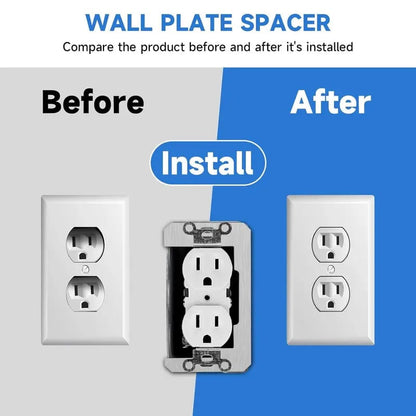 🔧 Premium Galvanized Metal Outlet Spacers – Secure & Level Your Electrical Outlets Easily! ⚡️🛠️