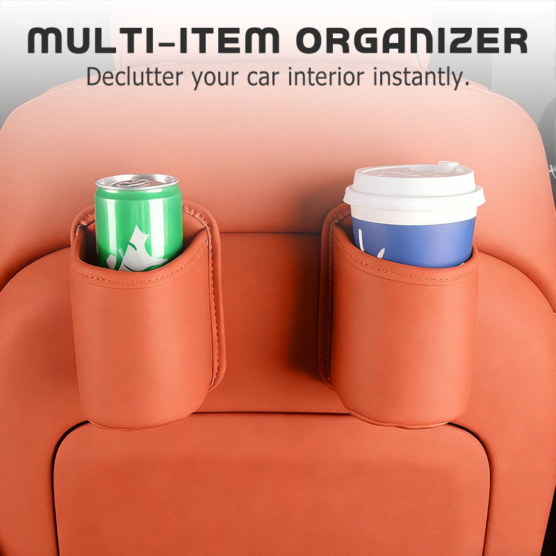 🚗 45% OFF! Leather Car Door Cup Holder – Wide‑mouth opening, easy reach for drinks & phone. Clip‑on secure fit. PU leather, tough & stylish. 🛡️✨