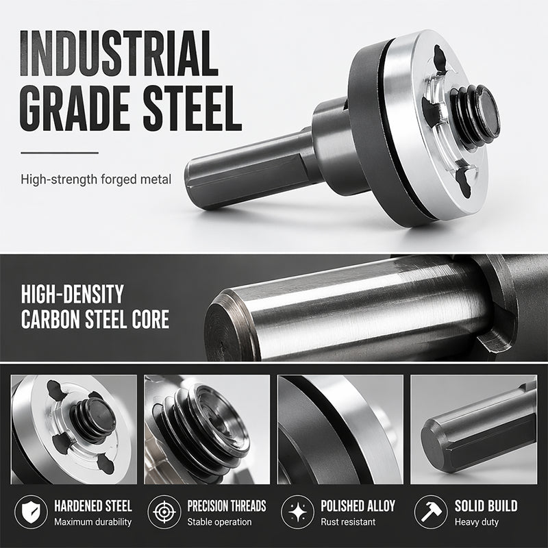 🏭Factory Special 🔥50% Off！🛠️Faster, smoother and easier to use！Heavy Duty Drill to Angle Grinder Adapter