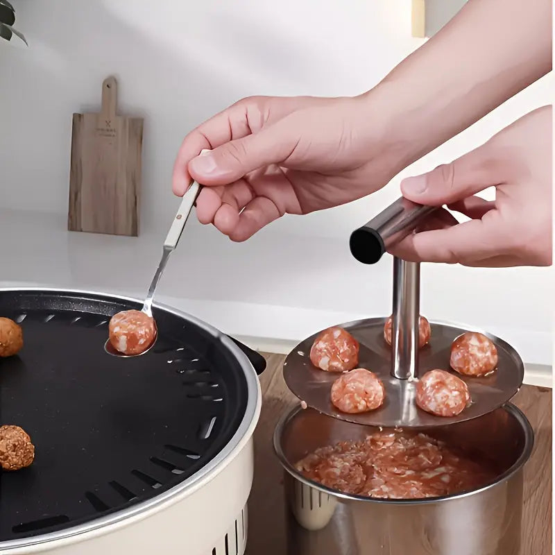 🥩Meatball Maker Spoon – Stainless Steel, Non-Stick, Perfect Homemade Meatballs