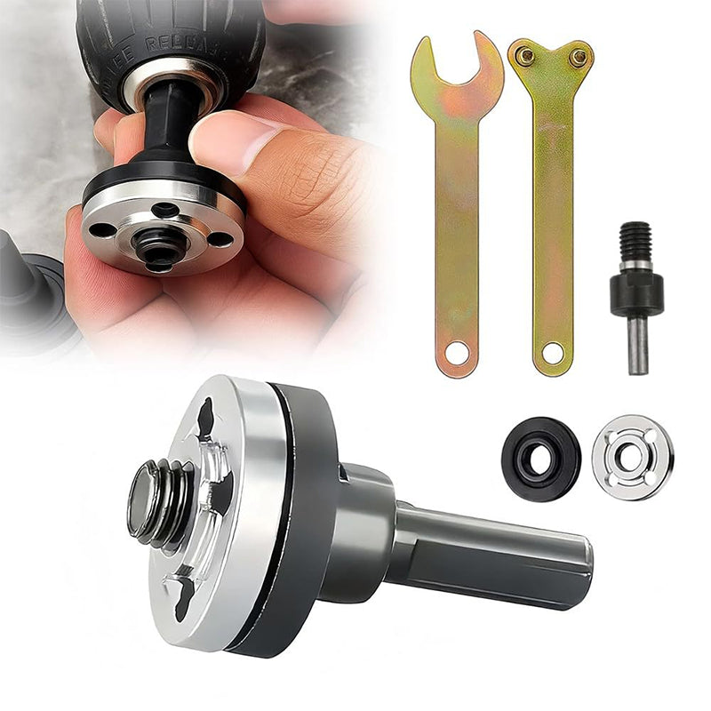 🏭Factory Special 🔥50% Off！🛠️Faster, smoother and easier to use！Heavy Duty Drill to Angle Grinder Adapter