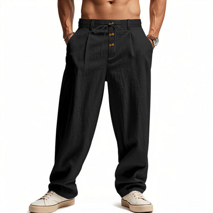 ⏳ Limited-Time Offer ⏰ Men's Loose-Fit Casual Lightweight Straight-Leg Pants