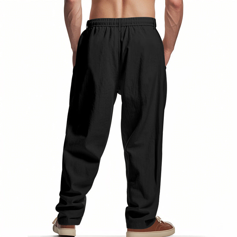 ⏳ Limited-Time Offer ⏰ Men's Loose-Fit Casual Lightweight Straight-Leg Pants