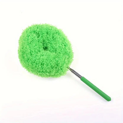 Extendable Microfiber Ceiling Fan Duster - Long Handle, Dust-Locking, Reusable & Machine Washable, Effortless Cleaning Brush for High Ceilings & Ceiling Fans