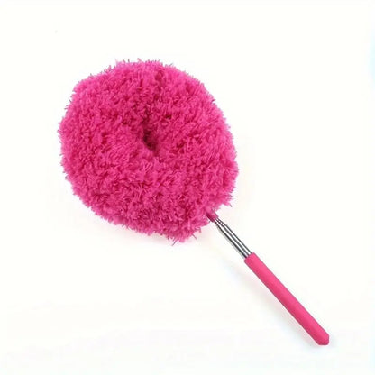 Extendable Microfiber Ceiling Fan Duster - Long Handle, Dust-Locking, Reusable & Machine Washable, Effortless Cleaning Brush for High Ceilings & Ceiling Fans