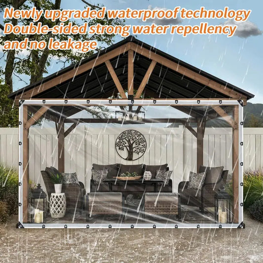 🔥Heavy-duty transparent waterproof insulated tarpaulin
