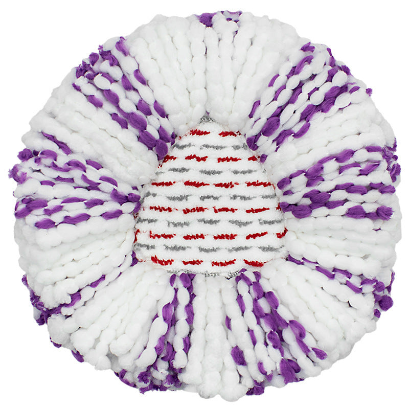 Mop Head Replacement – Built-In Red Scrub Pads For 40% Faster Deep Cleaning
